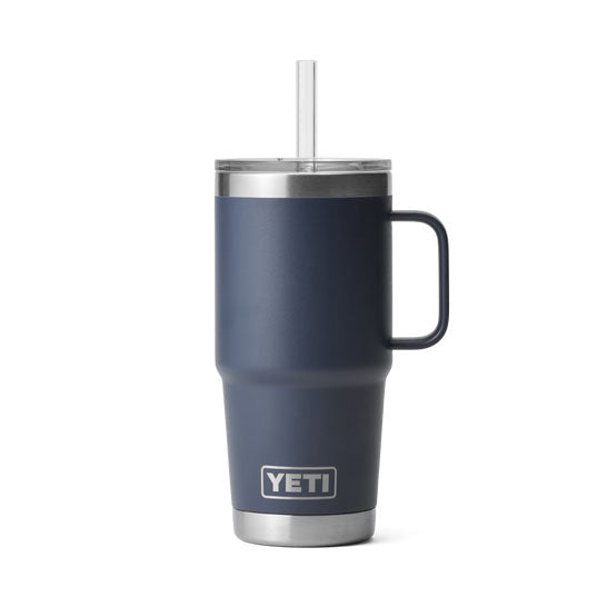 RAMBLER® 25 OZ (710 ML) STRAW MUG Navy