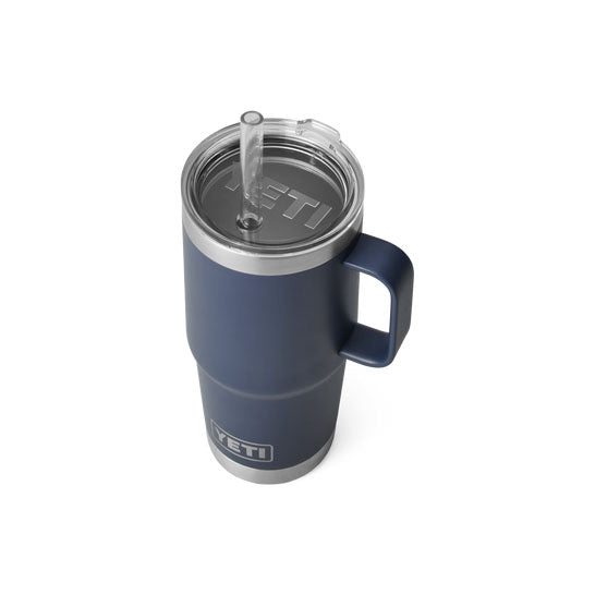 RAMBLER® 25 OZ (710 ML) STRAW MUG Navy