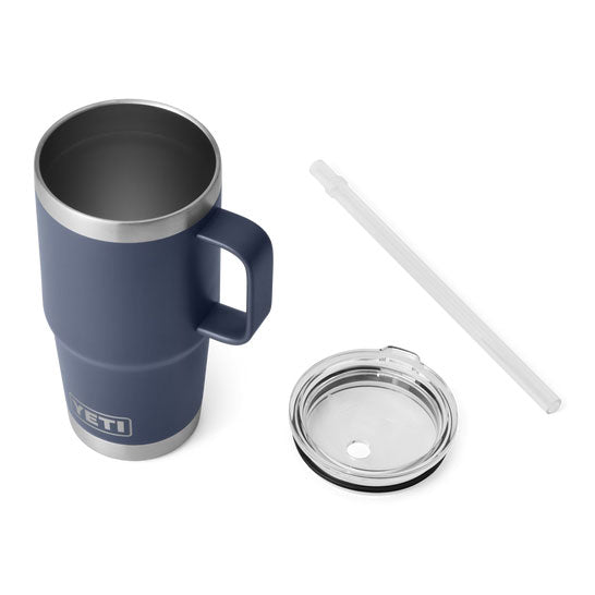 RAMBLER® 25 OZ (710 ML) STRAW MUG Navy