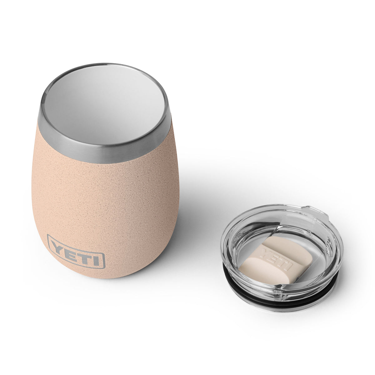 RAMBLER 10 OZ (296 ML) CERAMIC LINED WINE TUMBLER Tahini