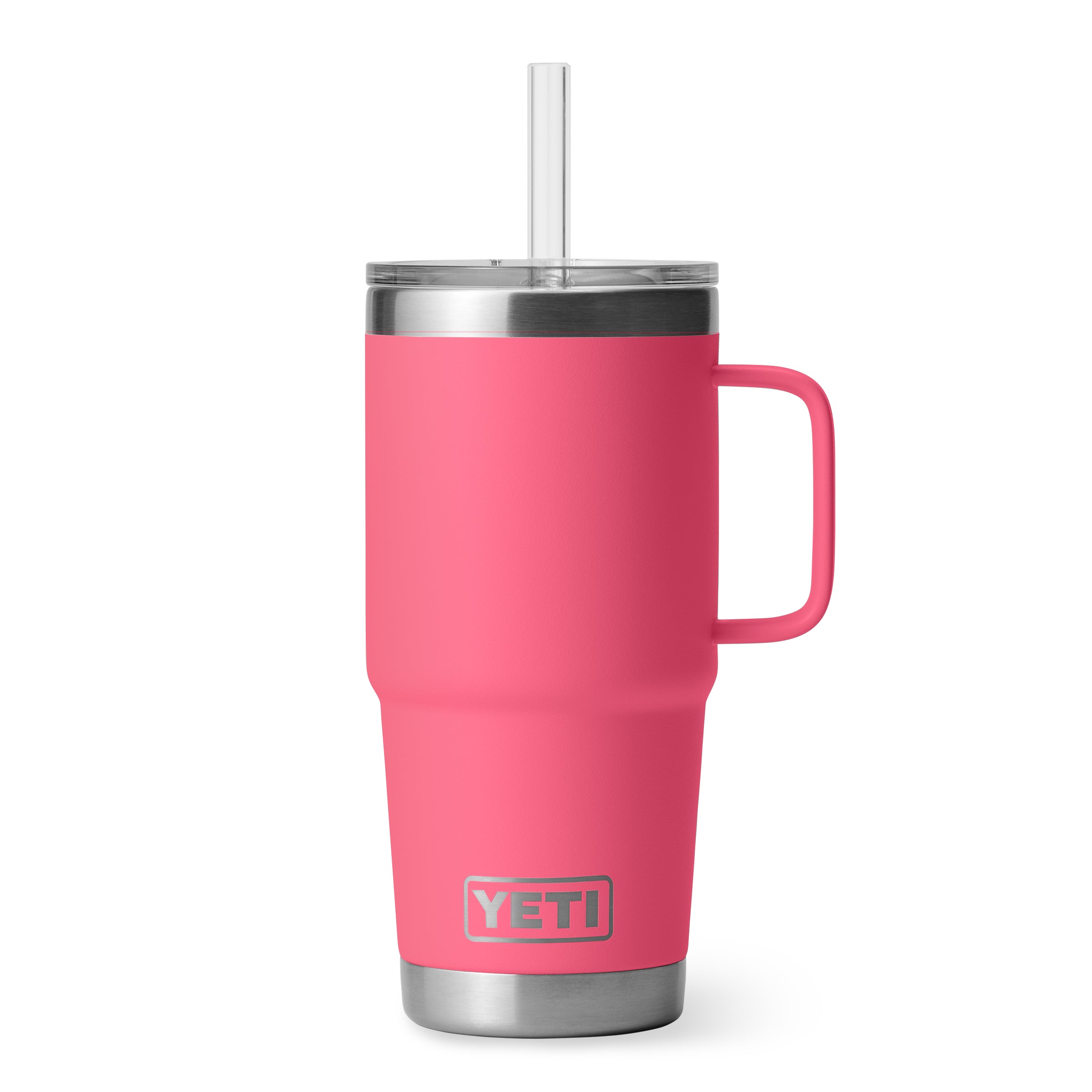 RAMBLER® 25 OZ (710 ML) STRAW MUG Tropical Pink