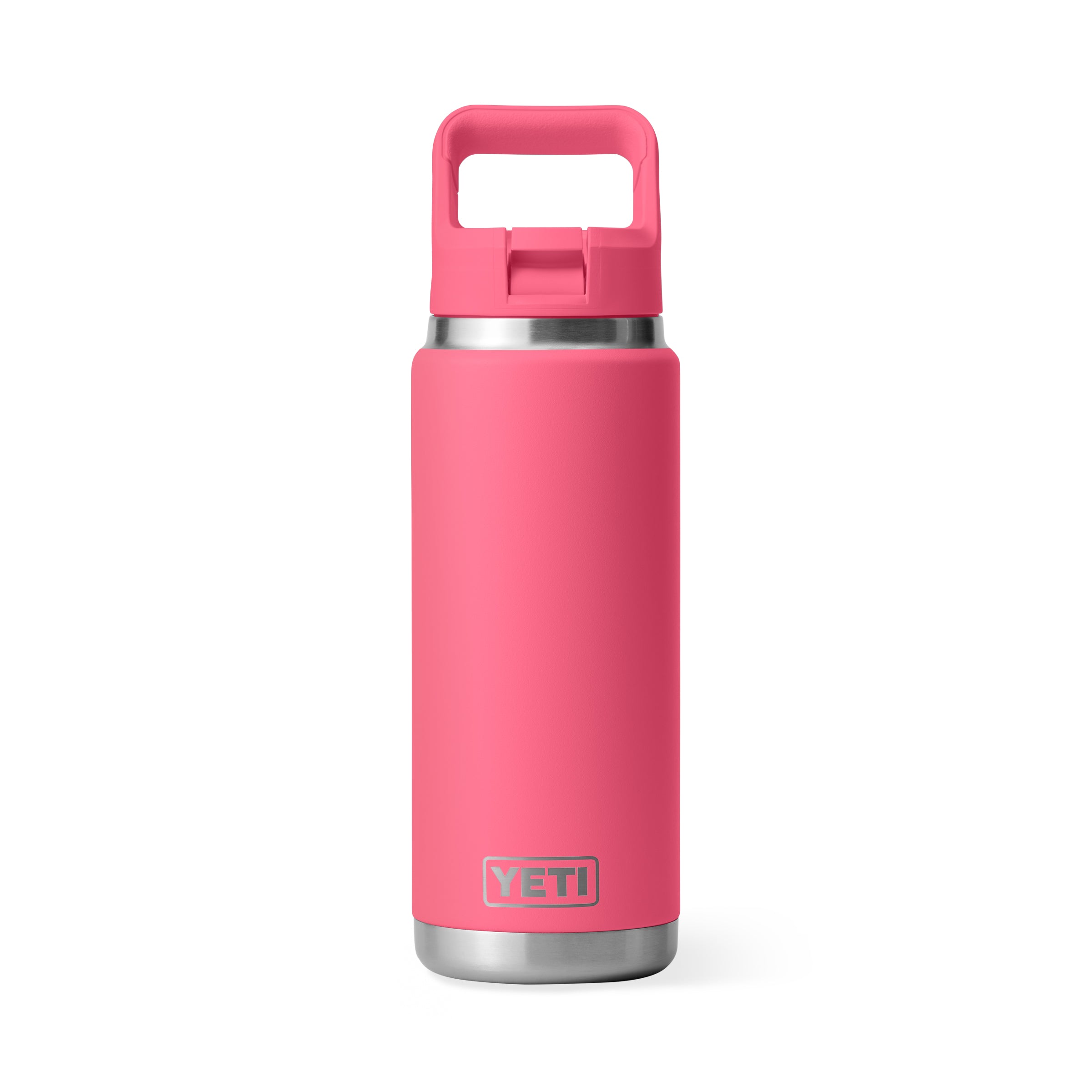 RAMBLER® 26 OZ (739 ML) BOTTLE WITH STRAW CAP Tropical Pink