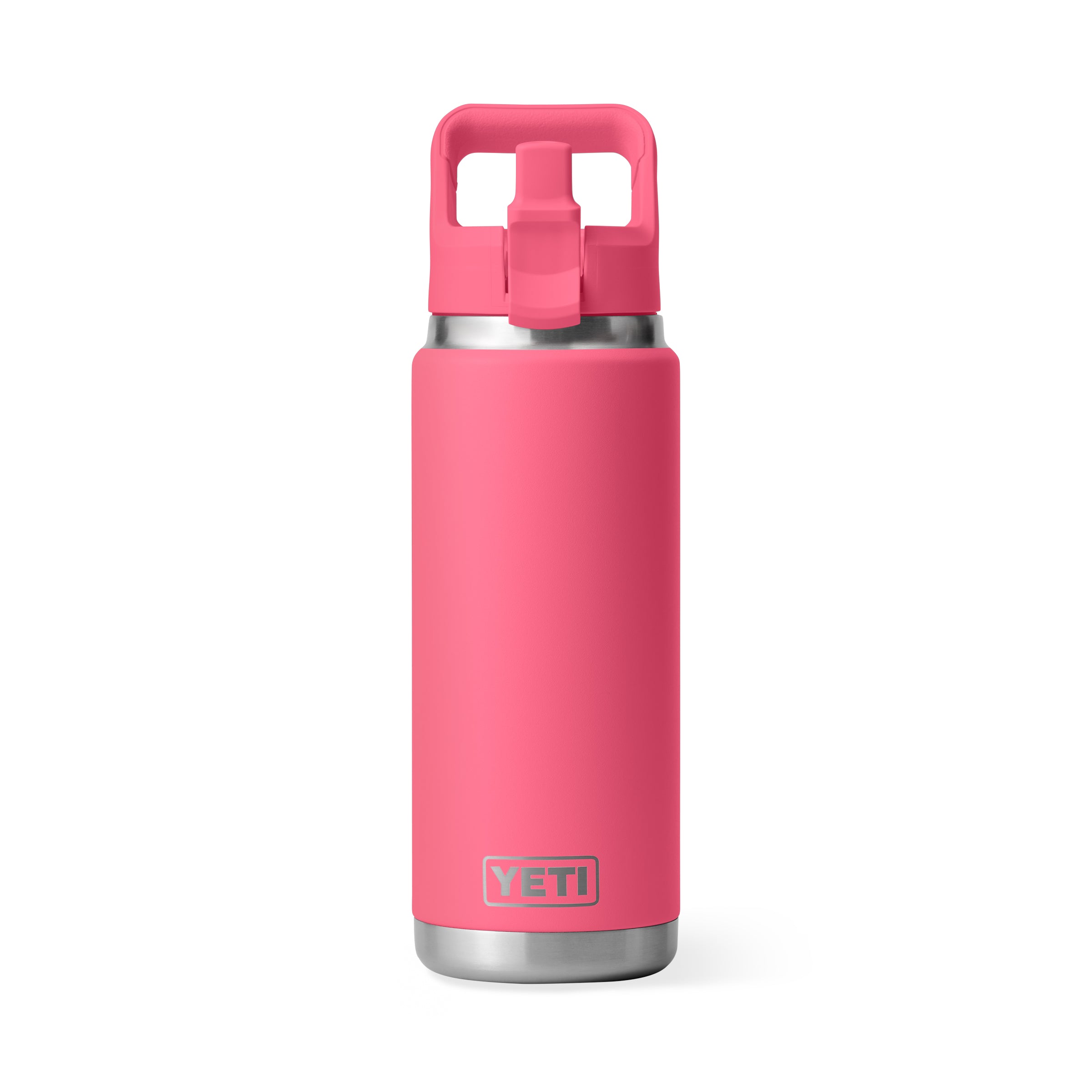 RAMBLER® 26 OZ (739 ML) BOTTLE WITH STRAW CAP Tropical Pink