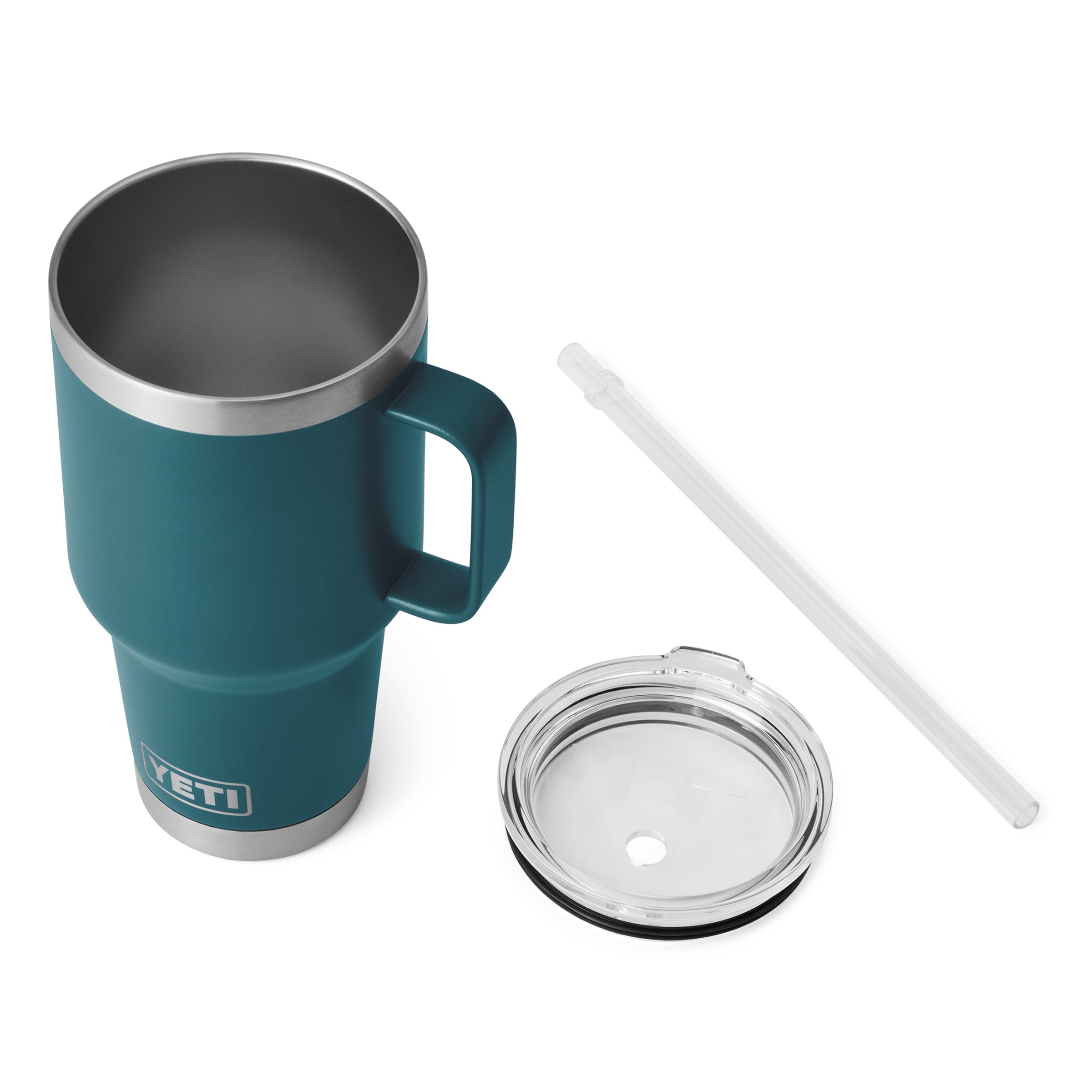 RAMBLER® 35 OZ (994 ML) STRAW MUG Agave Teal