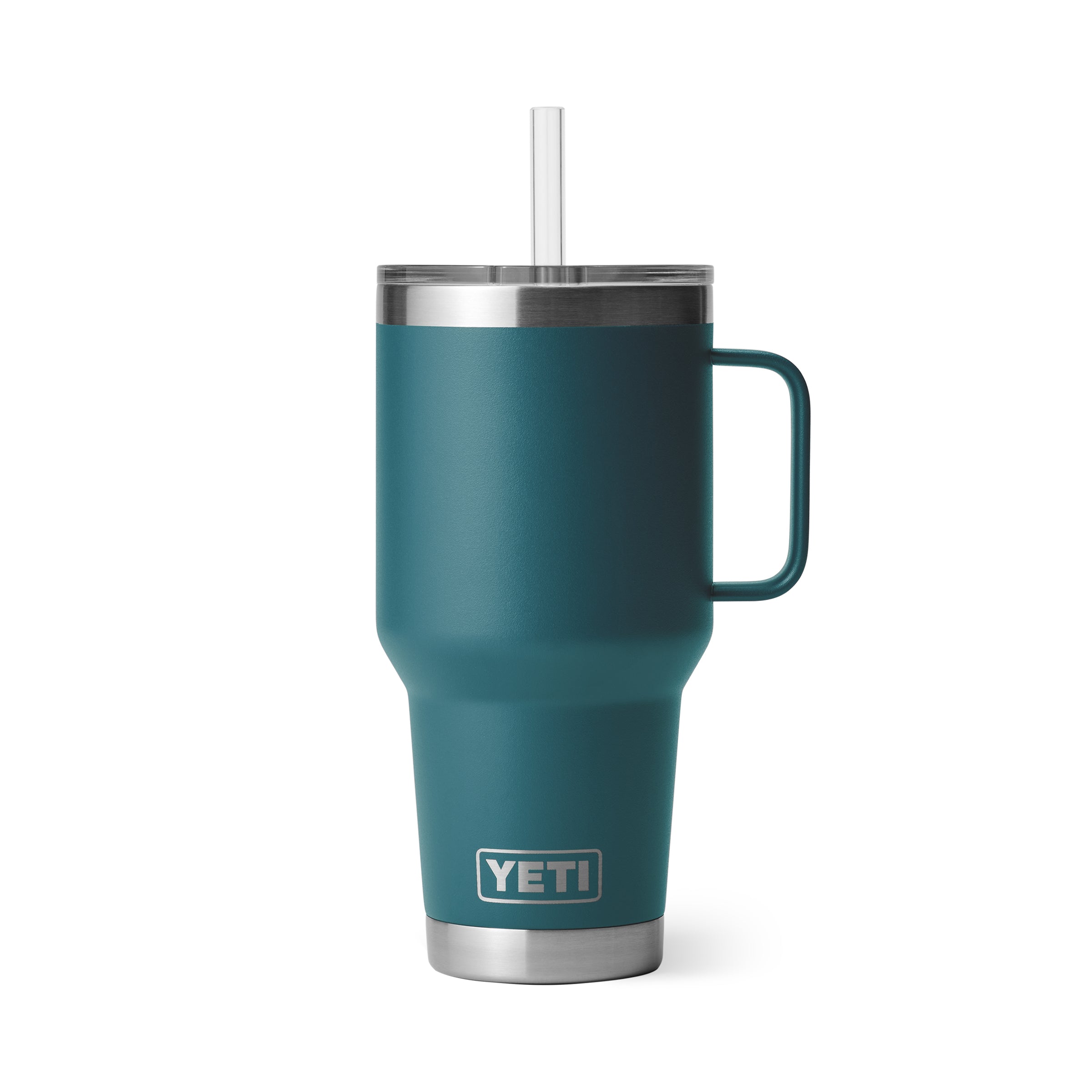 RAMBLER® 35 OZ (994 ML) STRAW MUG Agave Teal