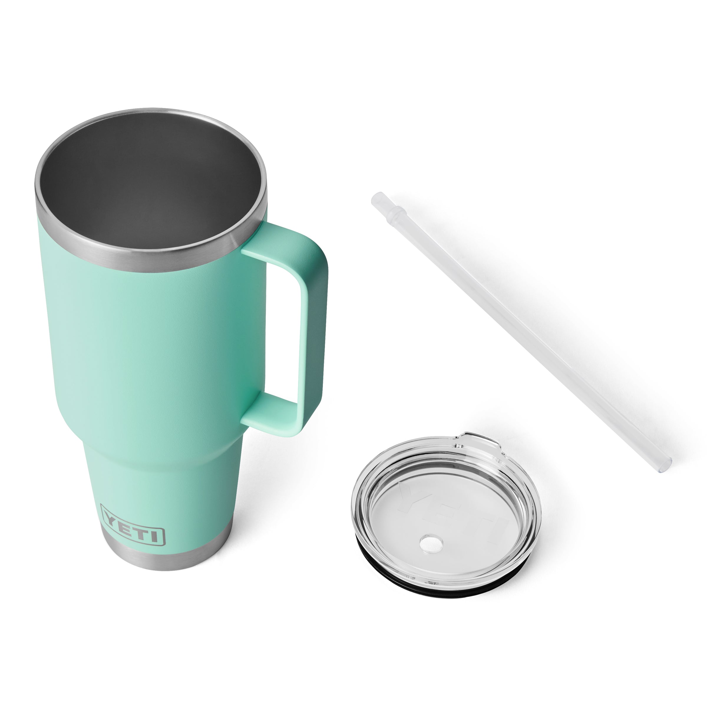 RAMBLER® 42 OZ (1242 ML) STRAW MUG Seafoam