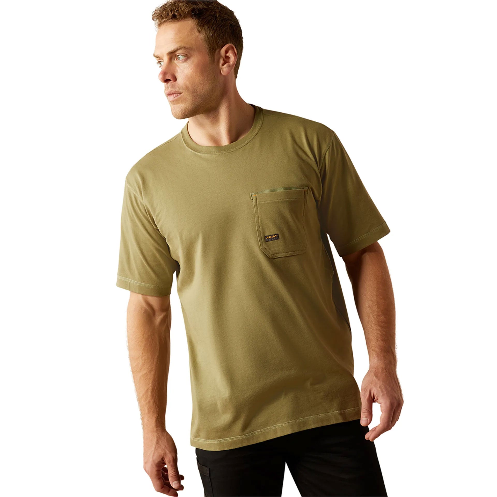 REBAR WORKMAN T-SHIRT Oil Green