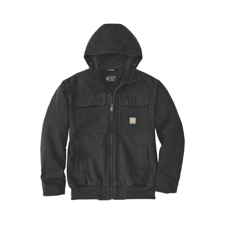WASHED DUCK BARTLETT ACTIVE JACKET Black