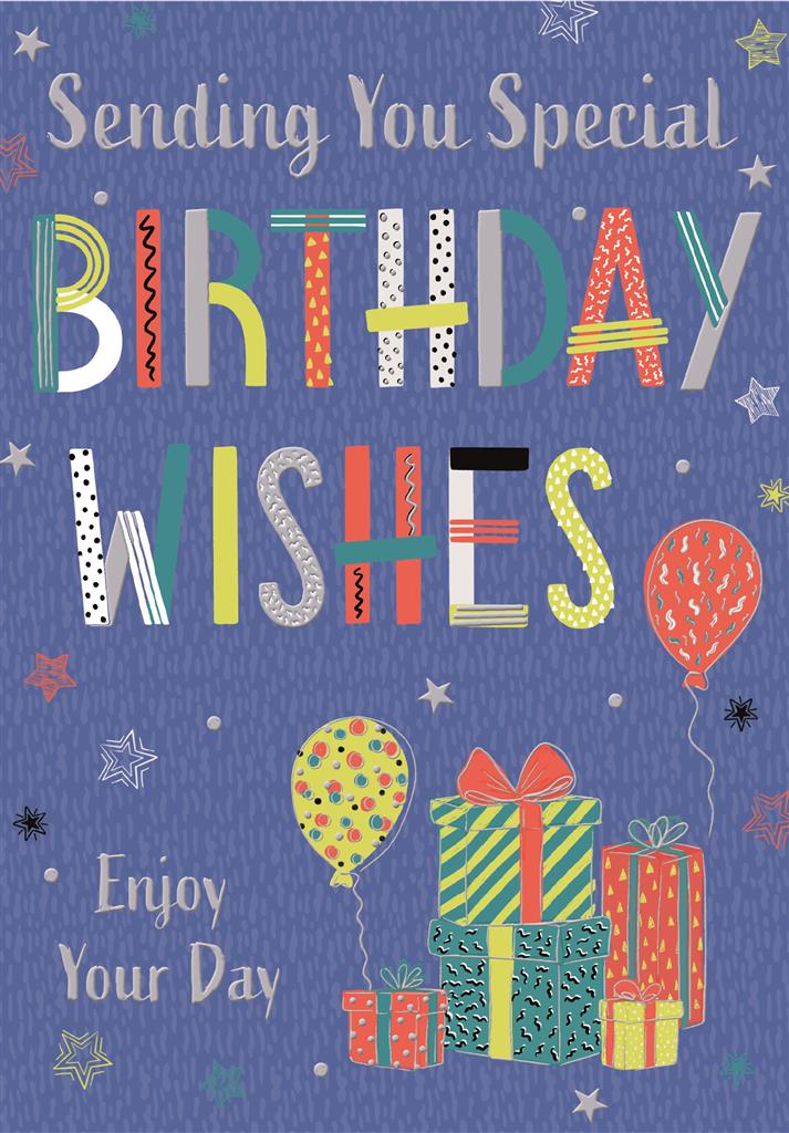 Birthday Card- Sending you...