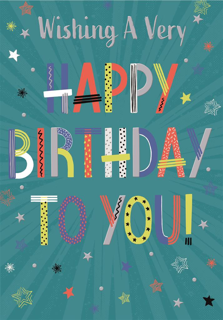 Birthday Card- Wishing a very...