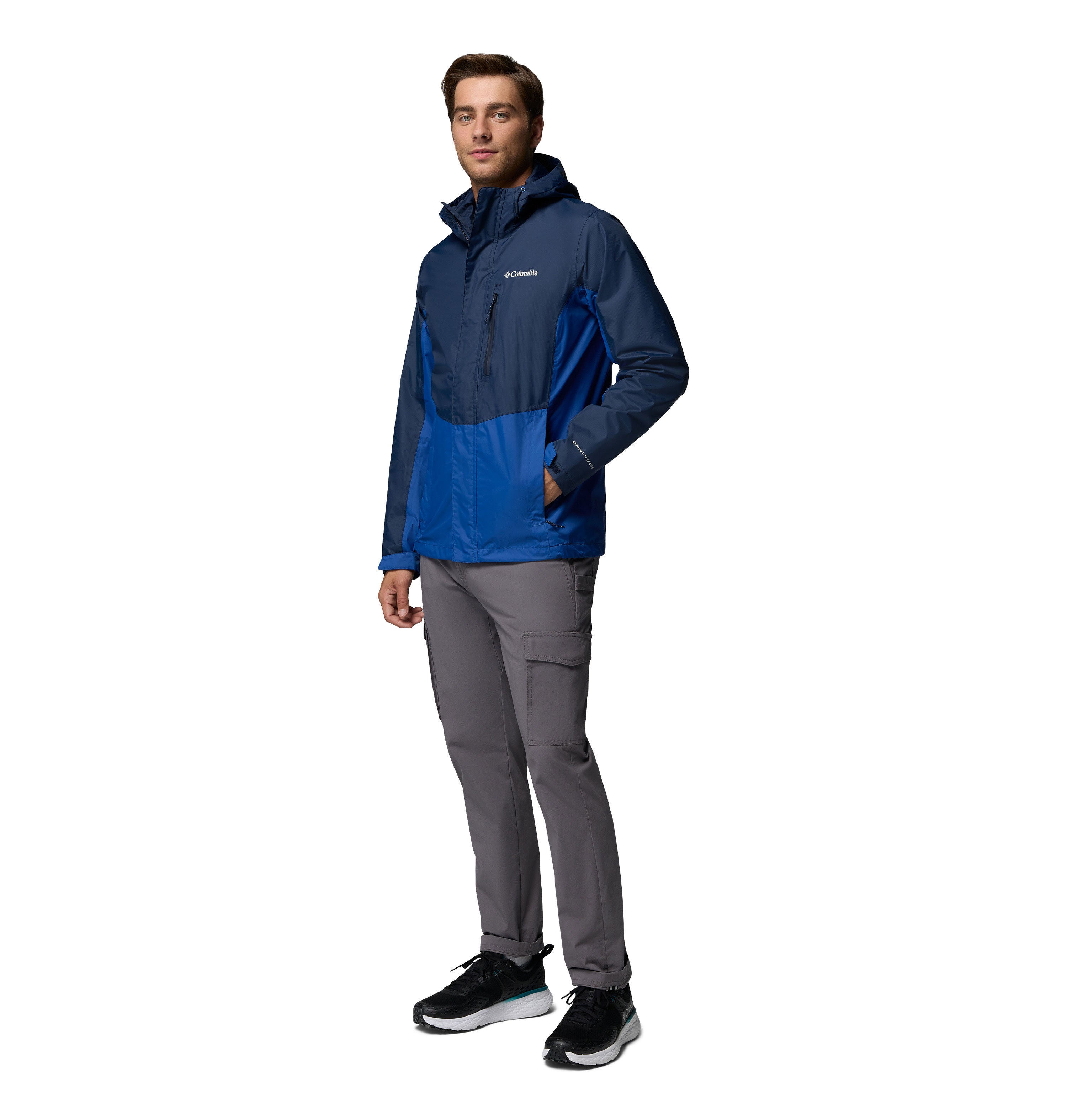 POURING ADVENTURE™ III RAIN JACKET Collegiate Navy, Mountain Blue