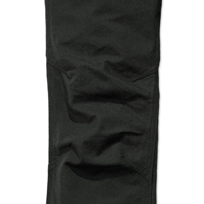 STRAIGHT FIT STRETCH DUCK DUNGAREE Black