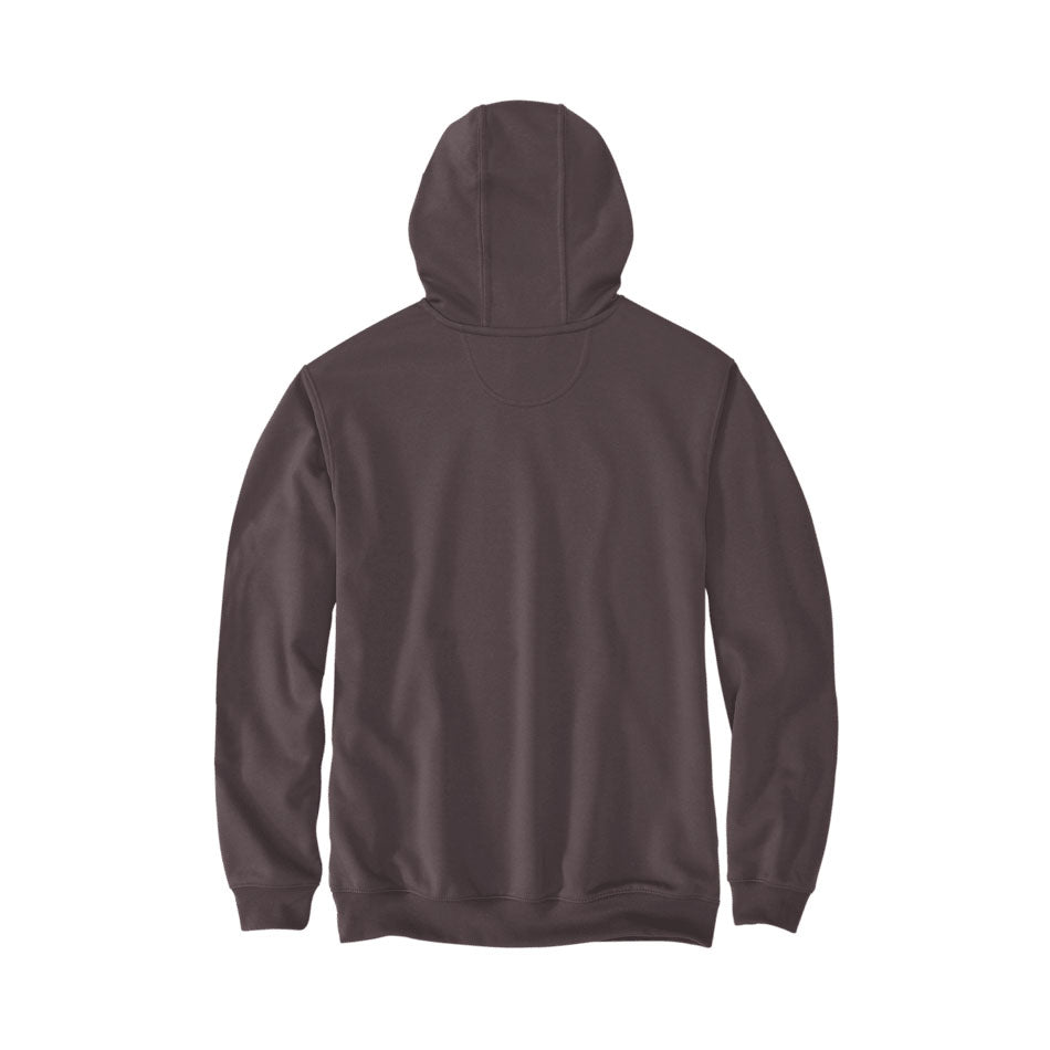 MIDWEIGHT SLEEVE LOGO HOODIE Dark Sepia