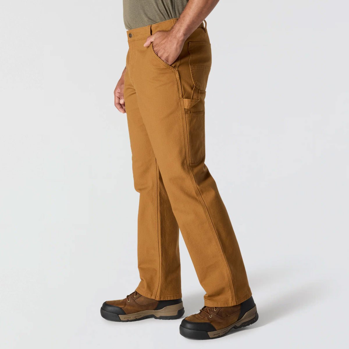 DUCK DUNGAREES STRAIGHT FIT PANT Carhartt Brown