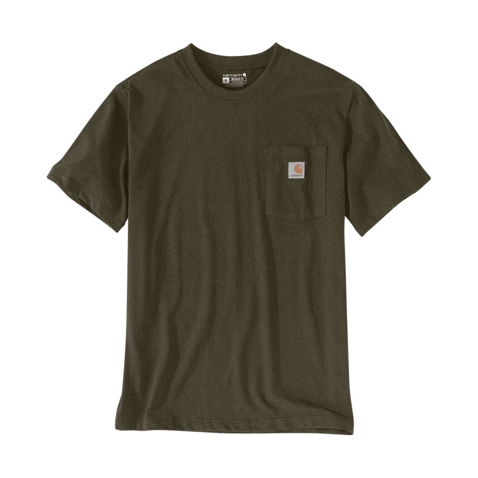 WORKWEAR POCKET T-SHIRT Burnished Logs Heather