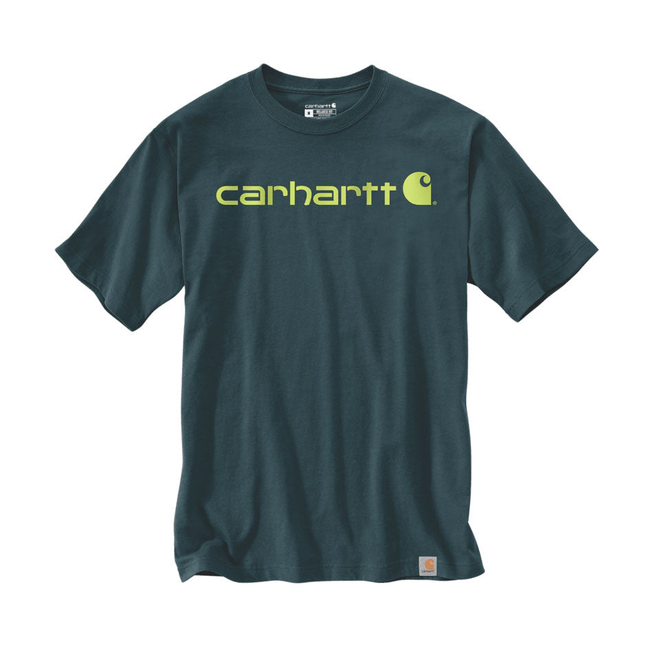 WORKWEAR CORE LOGO T-SHIRT Dark Harbor Teal