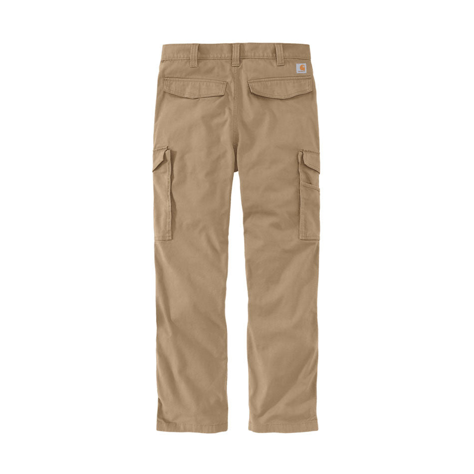 RELAXED STRAIGHT RIGBY CARGO TROUSERS Dark Khaki