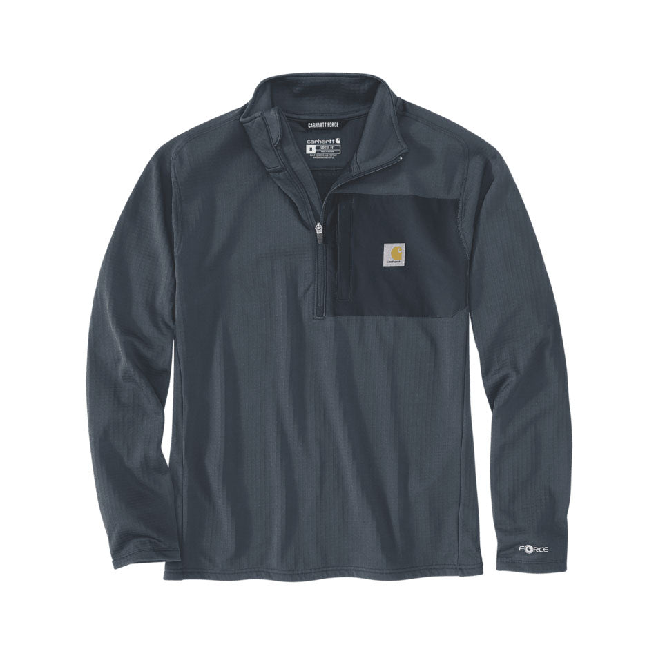 LIGHTWEIGHT FORCE IRONWOOD HALF ZIP Deep Smoke Blue