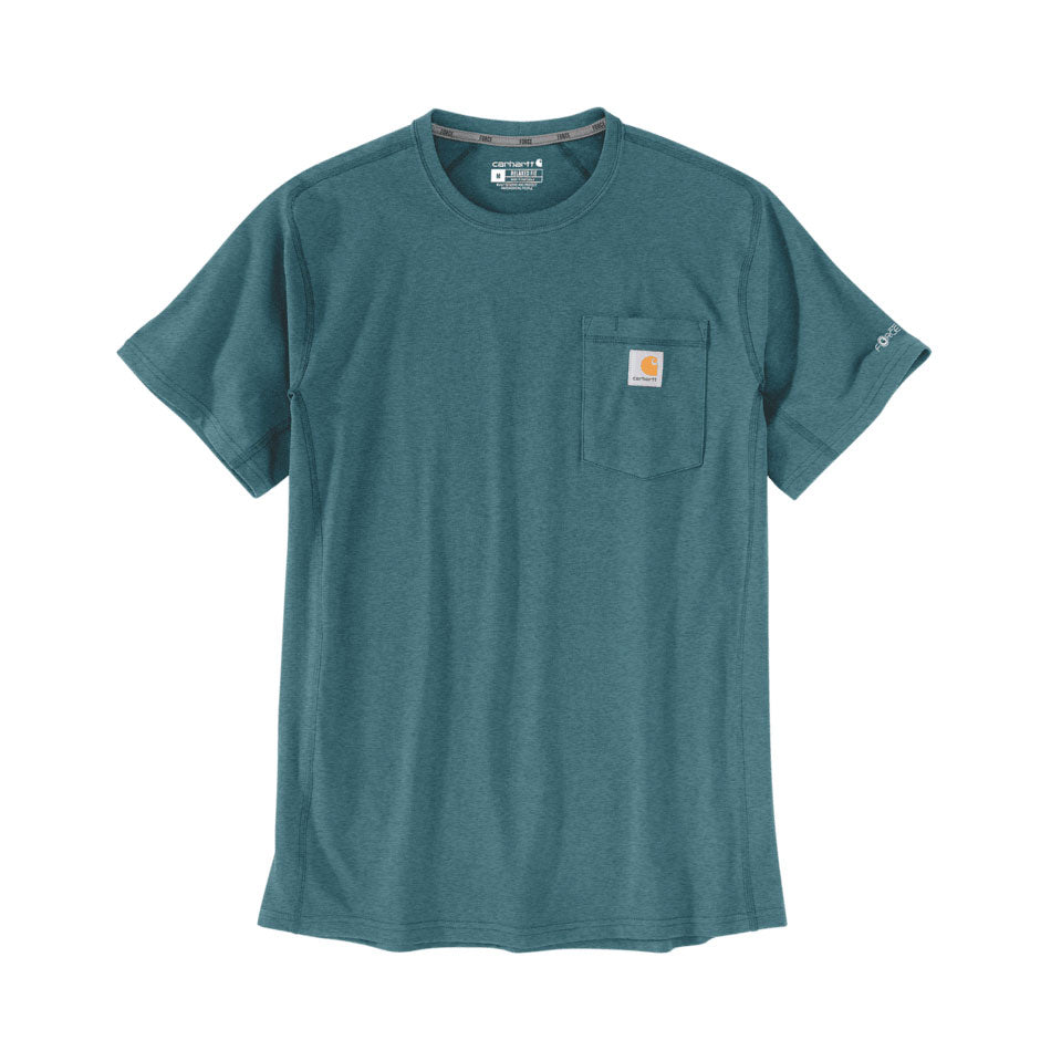FORCE FLEX POCKET T-SHIRT Harbor Teal Heather