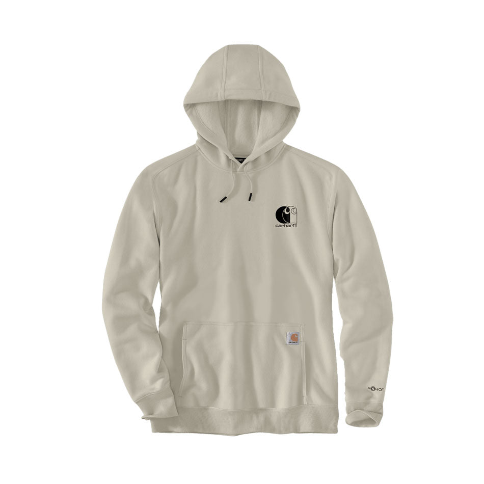 FORCE LIGHTWEIGHT LOGO HOODIE Cobblestone