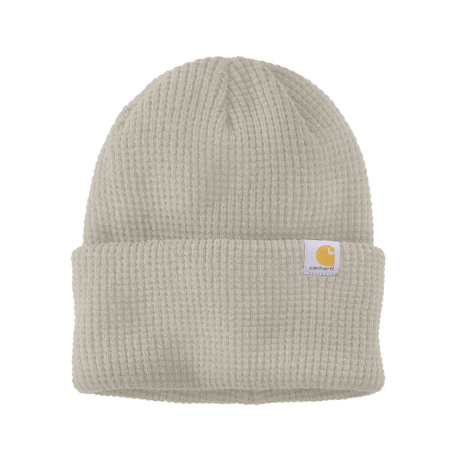 WAFFLE CUFFED BEANIE Cobblestone