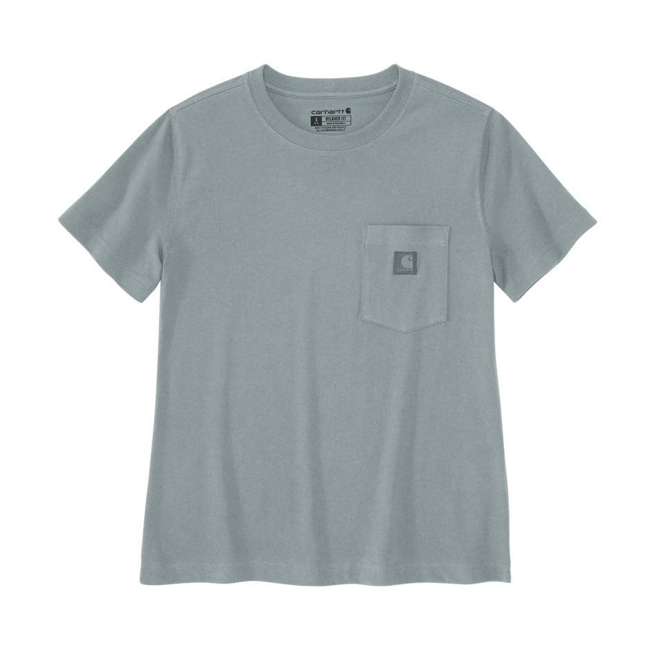 Women's IRVINE POCKET T-SHIRT Blue Cove Heather