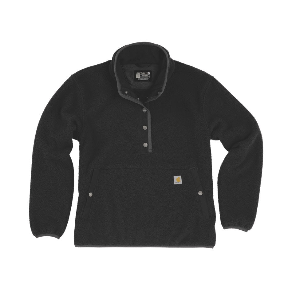 WOMENS HIGHLAND FLEECE PULLOVER Black