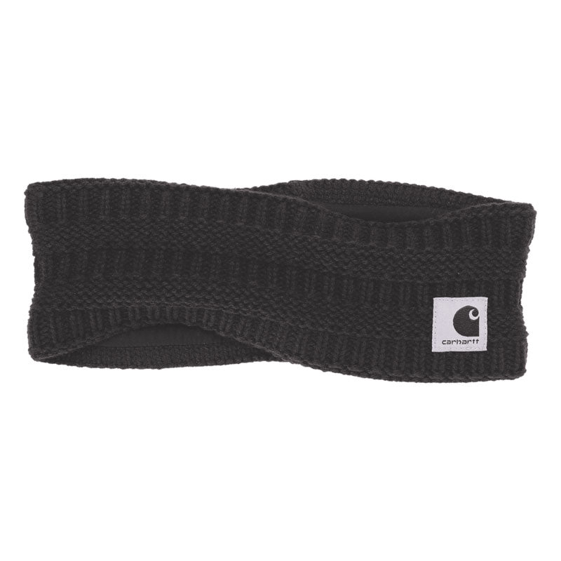 WOMENS LINED HEADBAND Black