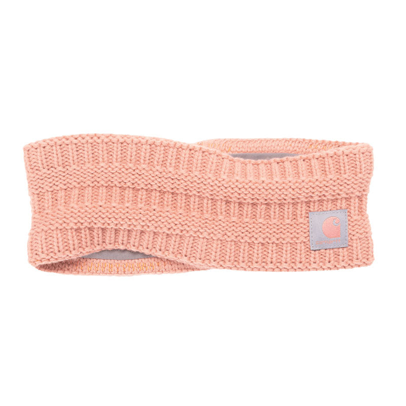 WOMENS LINED HEADBAND Rose Tint