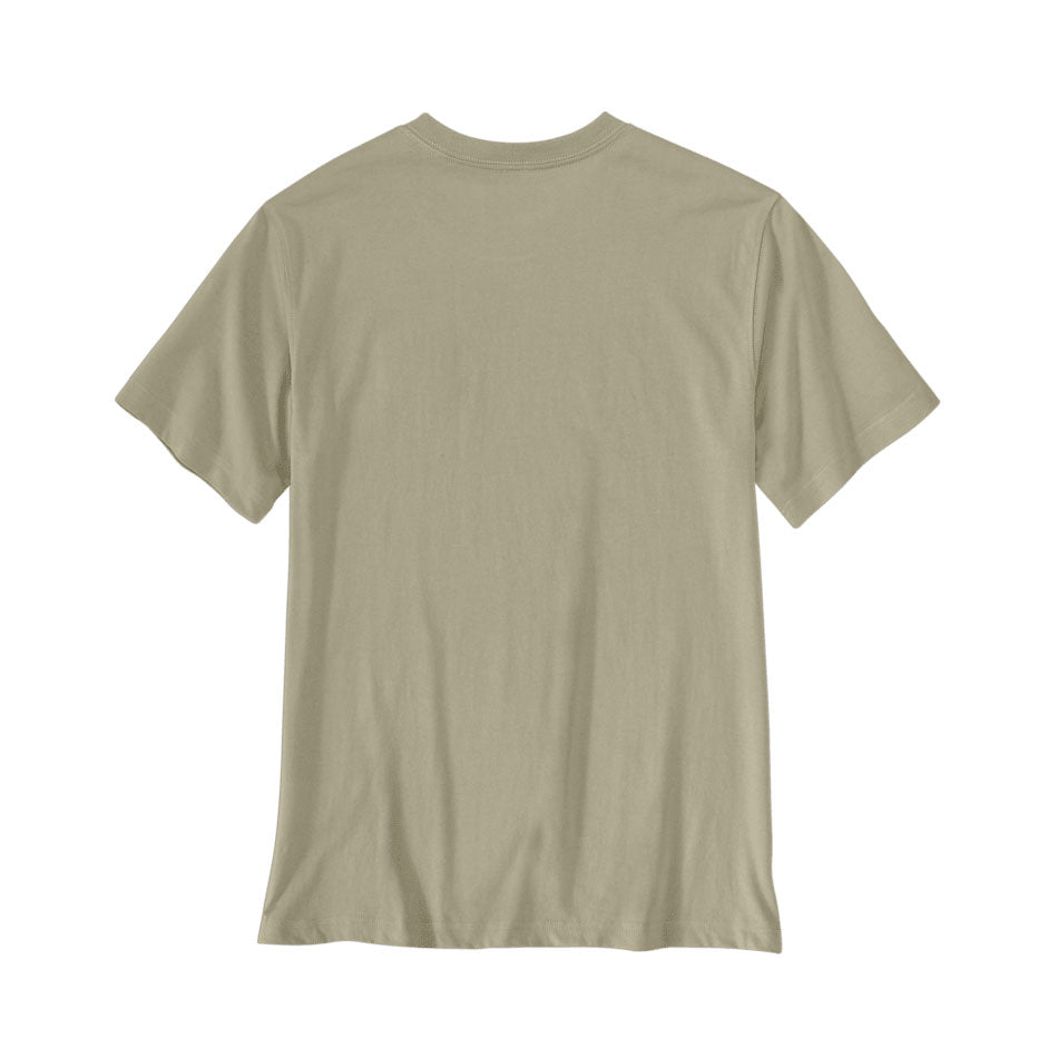 LIGHTWEIGHT IRVINE CAMO LOGO T-SHIRT Faded Fatigue