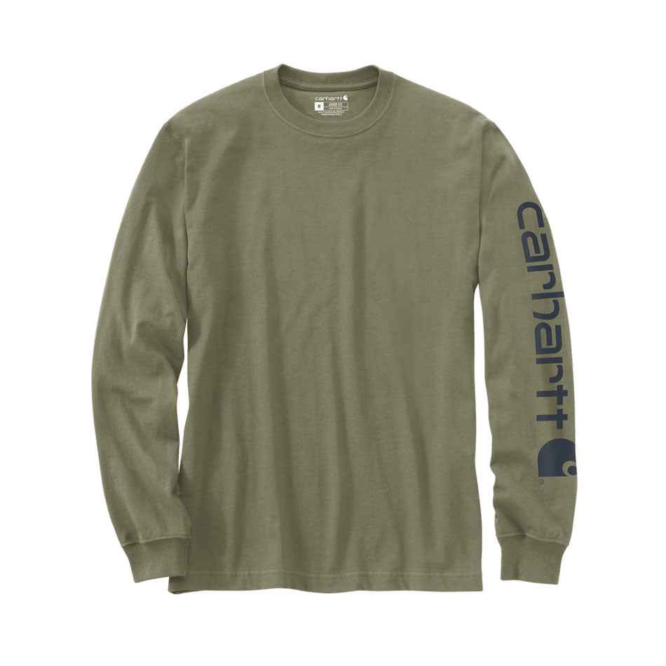 SIGNATURE SLEEVE LOGO LONG-SLEEVE T-SHIRT Dusty Olive