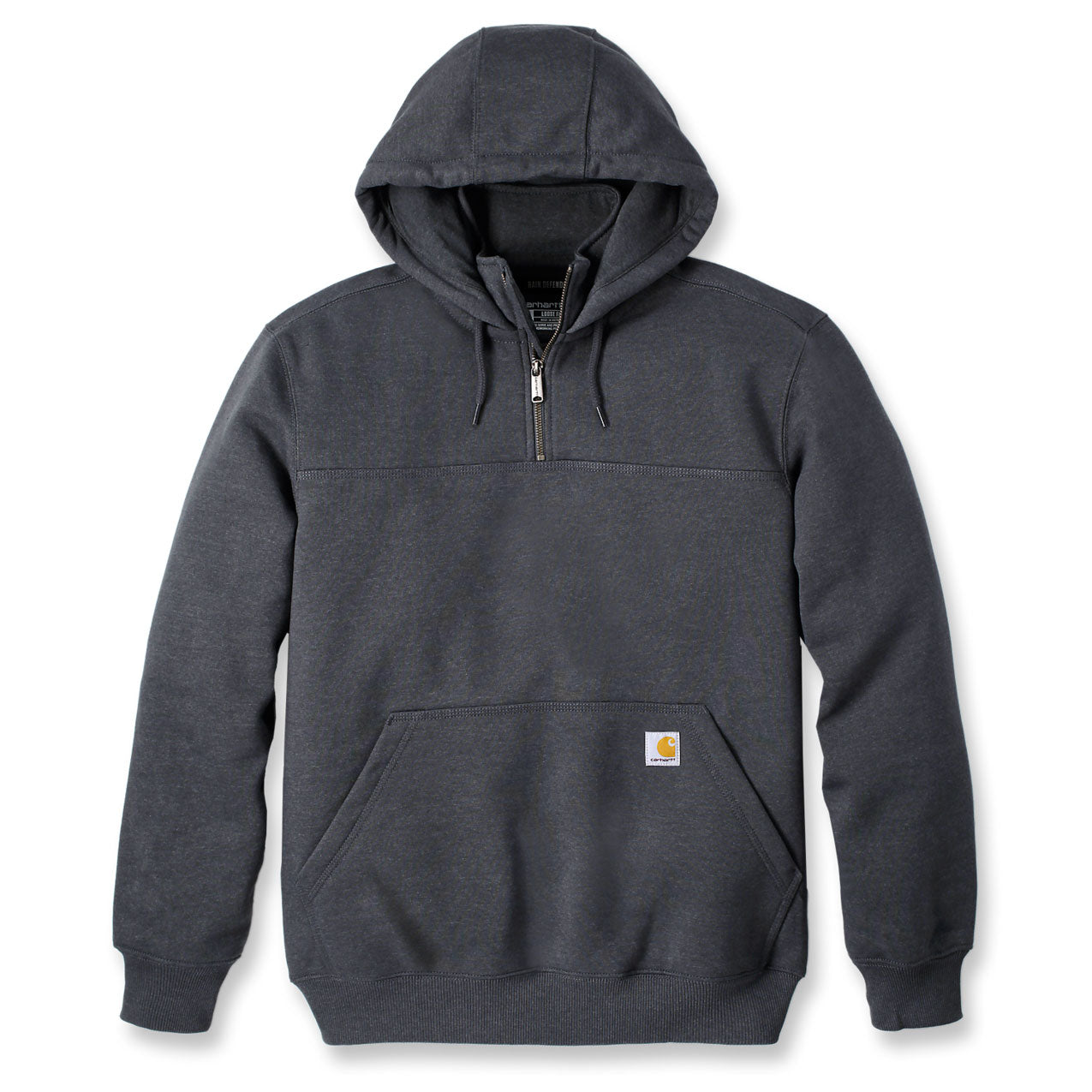 RAIN DEFENDER QUARTER ZIP HOODIE Carbon Heather