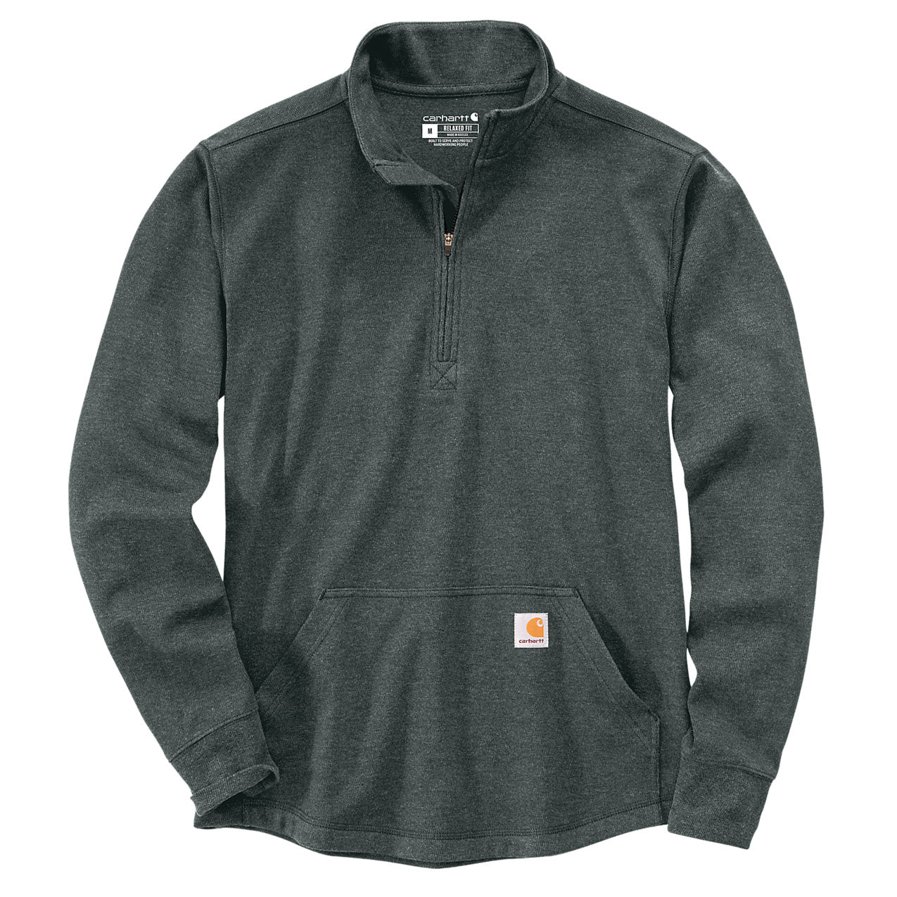 HEAVYWEIGHT 1/2 ZIP THERMAL SHIRT Elm