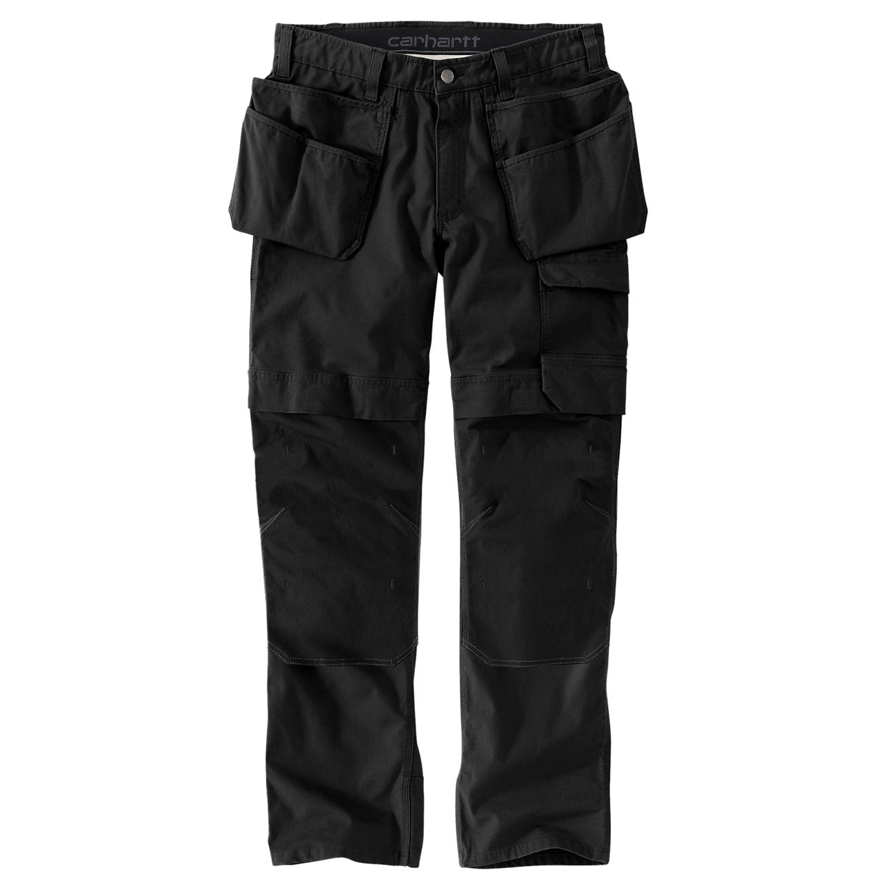 STEEL RIPSTOP MULTI-POCKET WORK PANTS Black