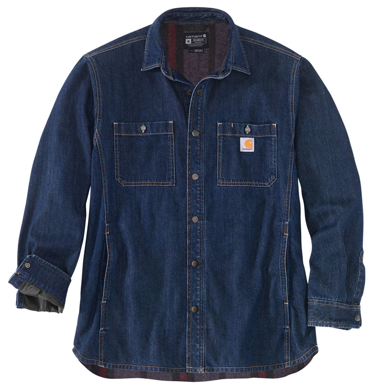 DENIM FLEECE LINED SHIRT JACKET Glacier