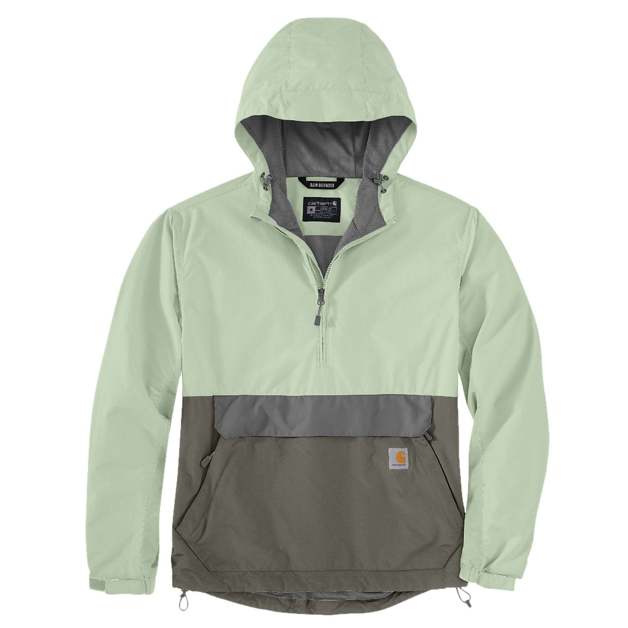 RAIN DEFENDER™ LIGHTWEIGHT PACKABLE ANORAK Tender Greens/Dusty Olive