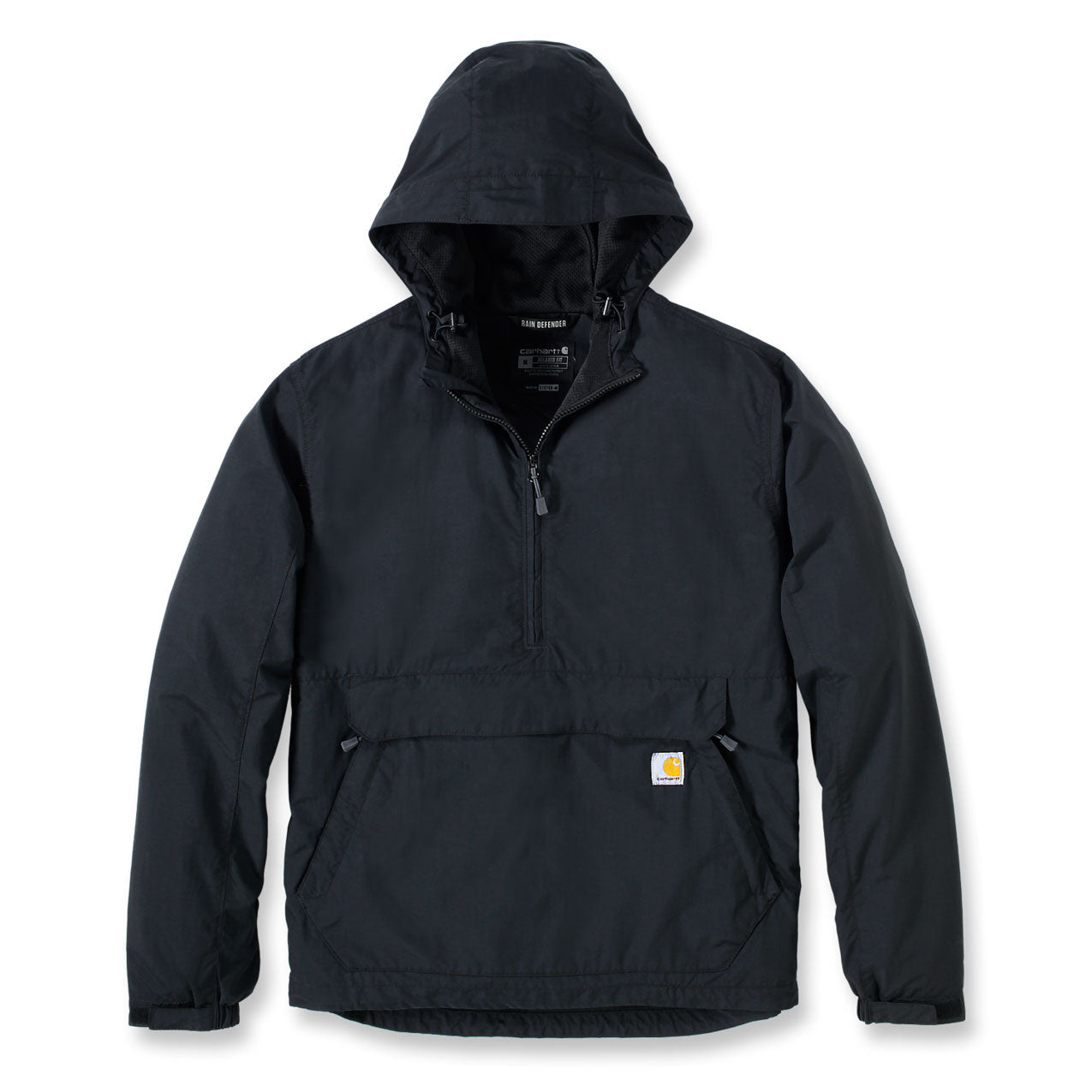RAIN DEFENDER™ LIGHTWEIGHT PACKABLE ANORAK Black