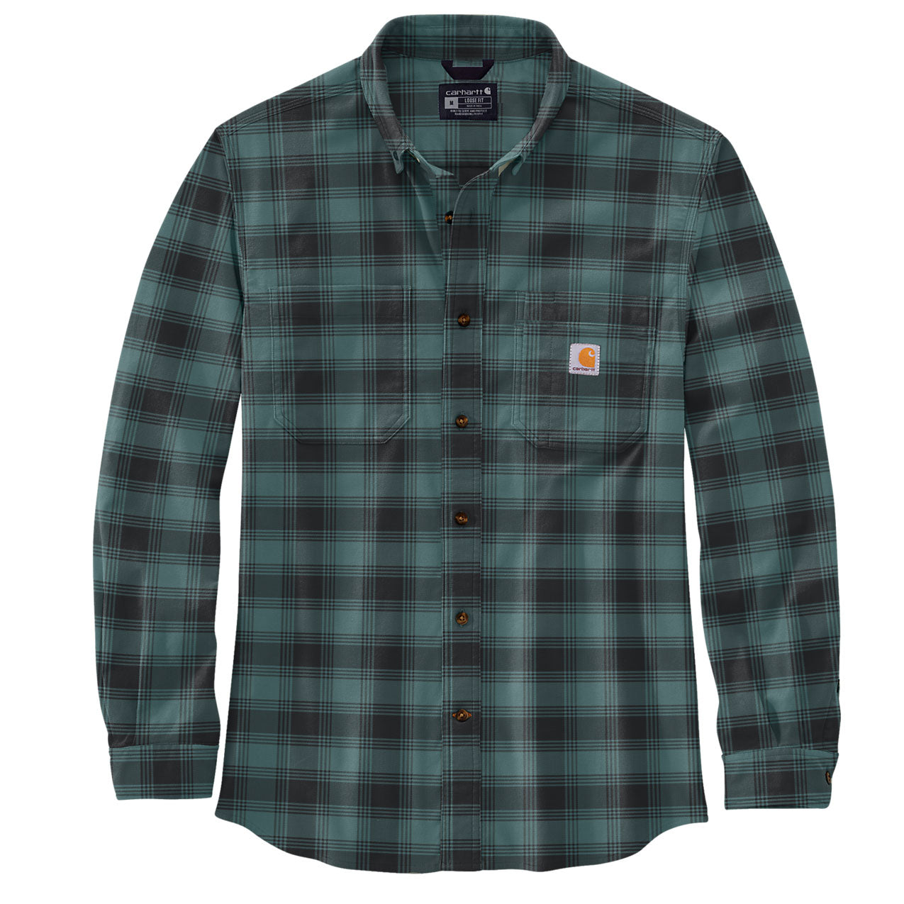 Carhartt long sleeve clearance flannel