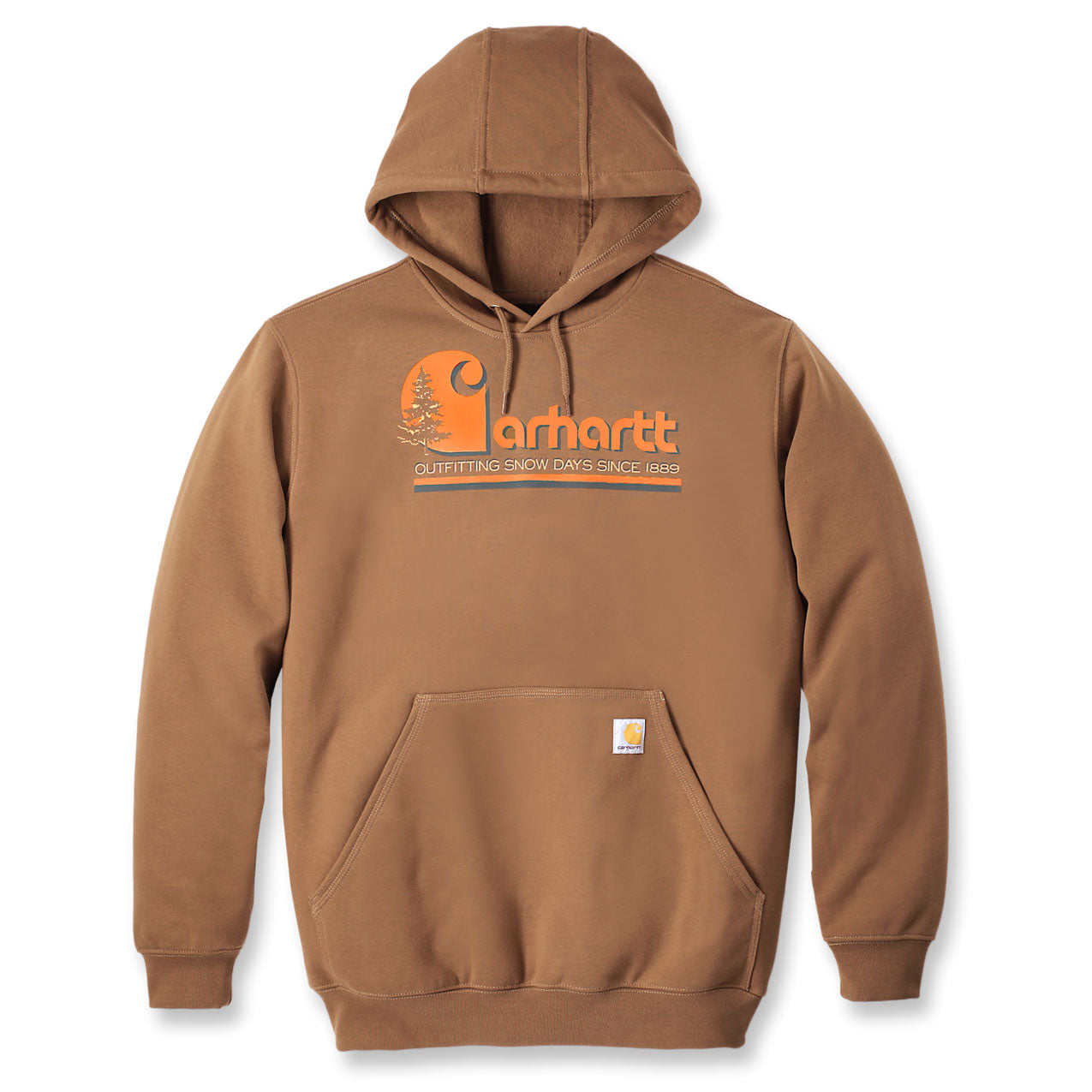 MIDWEIGHT TREE GRAPHIC HOODIE Carhartt Brown