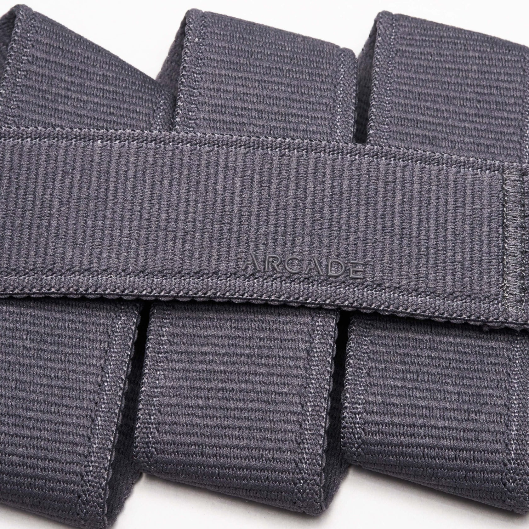 ATLAS A2 ELASTIC STRETCH BELT Charcoal