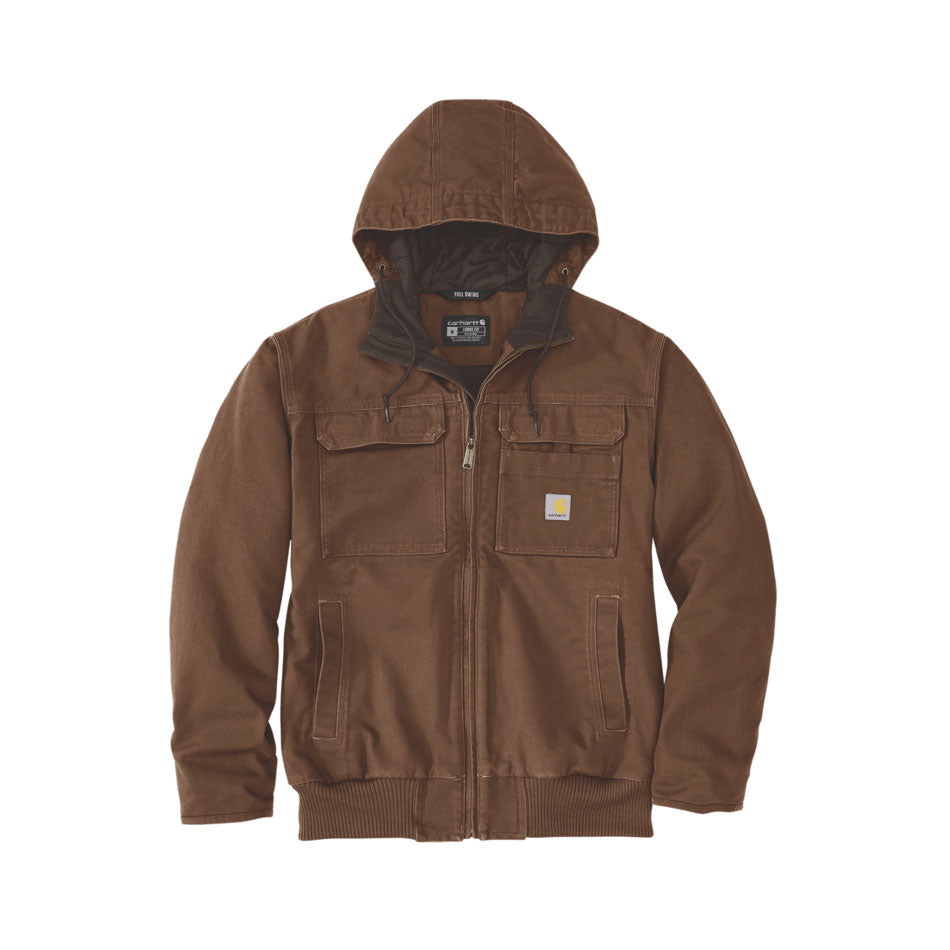 WASHED DUCK BARTLETT ACTIVE JACKET Red Duck