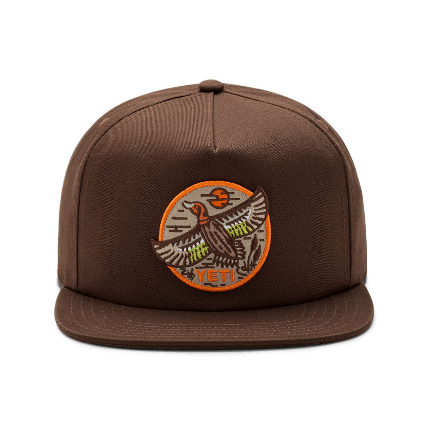 BUILT FOR THE WILD DUCK Flat Brim Hat