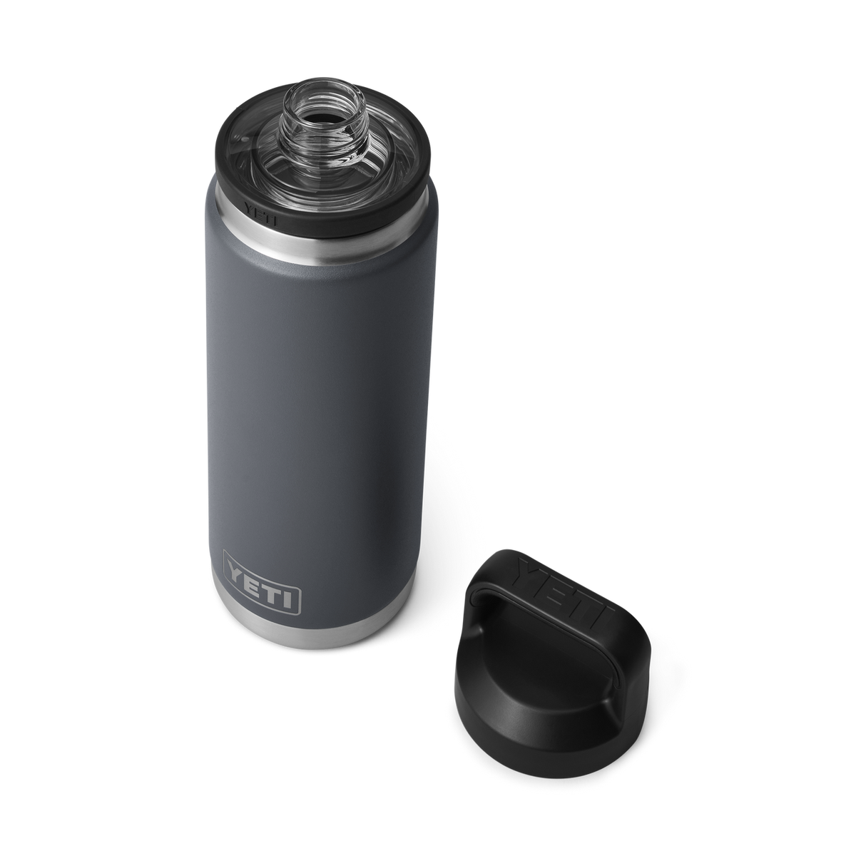 RAMBLER 26 OZ (760 ML) BOTTLE WITH CHUG CAP Charcoal