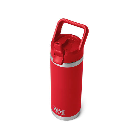 RAMBLER® 18 OZ (532 ML) BOTTLE WITH STRAW CAP Rescue Red