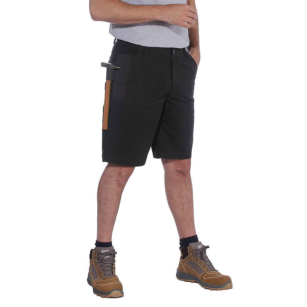 STEEL UTILITY WORK SHORTS Black