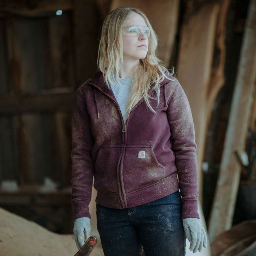 WOMENS CLARKSBURG FULL ZIP HOODIE Navy