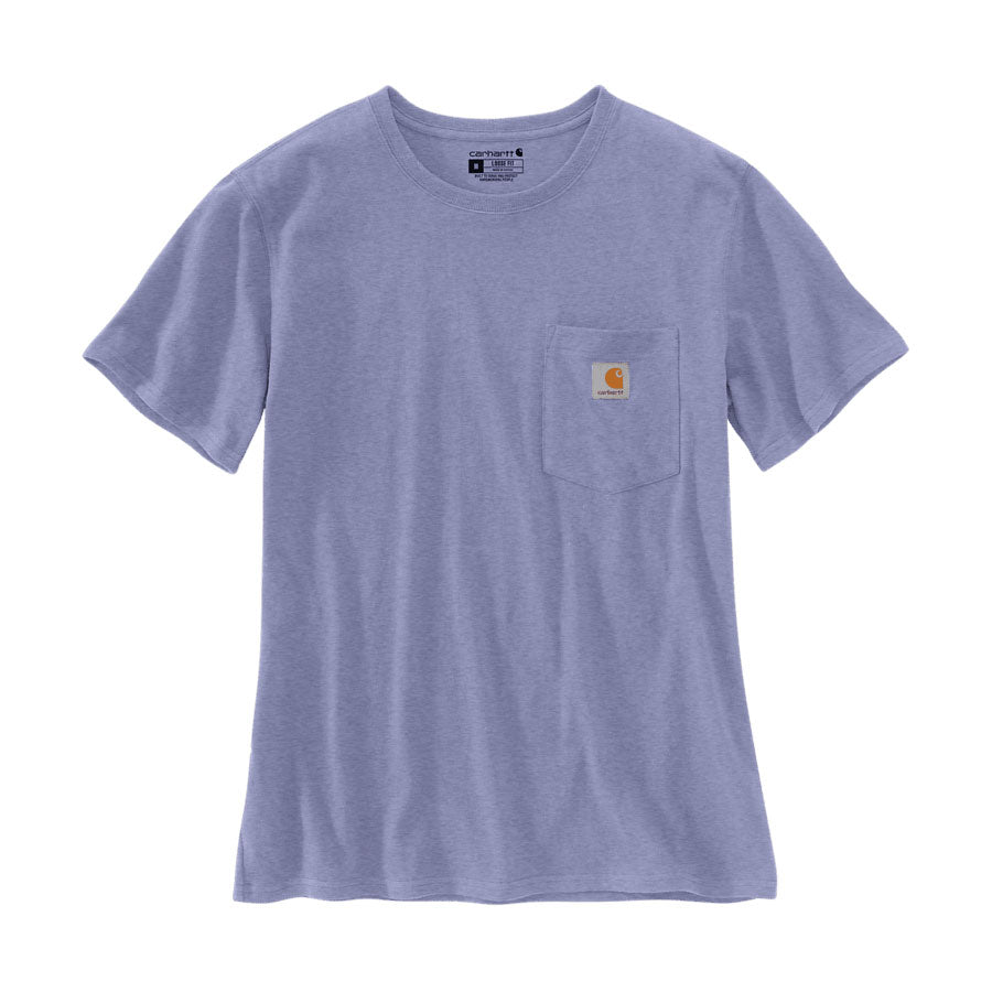 Women's POCKET T-SHIRT Soft Lavender Heather