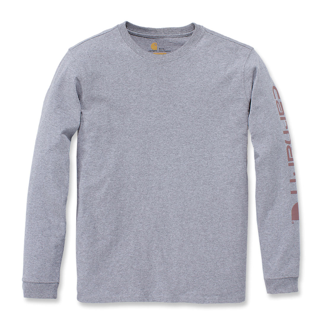 Women's SLEEVE LOGO LONG-SLEEVE T-SHIRT Heather Grey