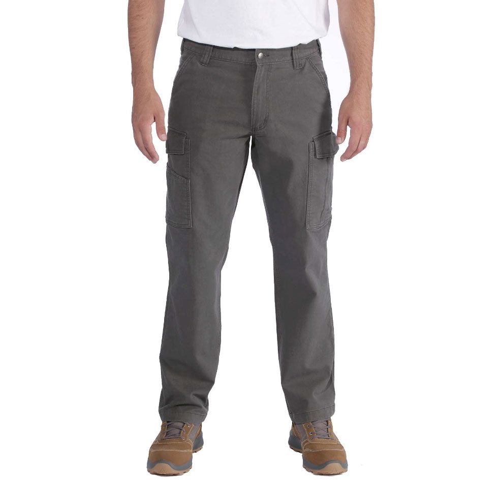 RELAXED STRAIGHT RIGBY CARGO TROUSERS Shadow
