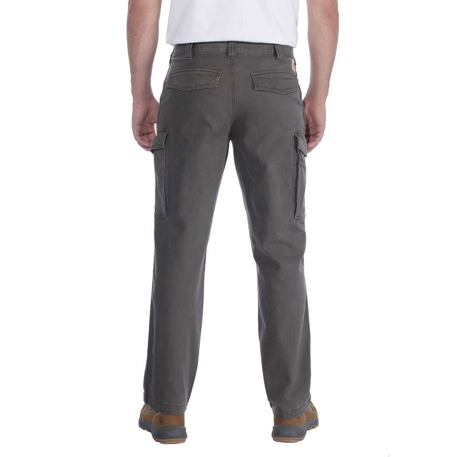 RELAXED STRAIGHT RIGBY CARGO TROUSERS Shadow